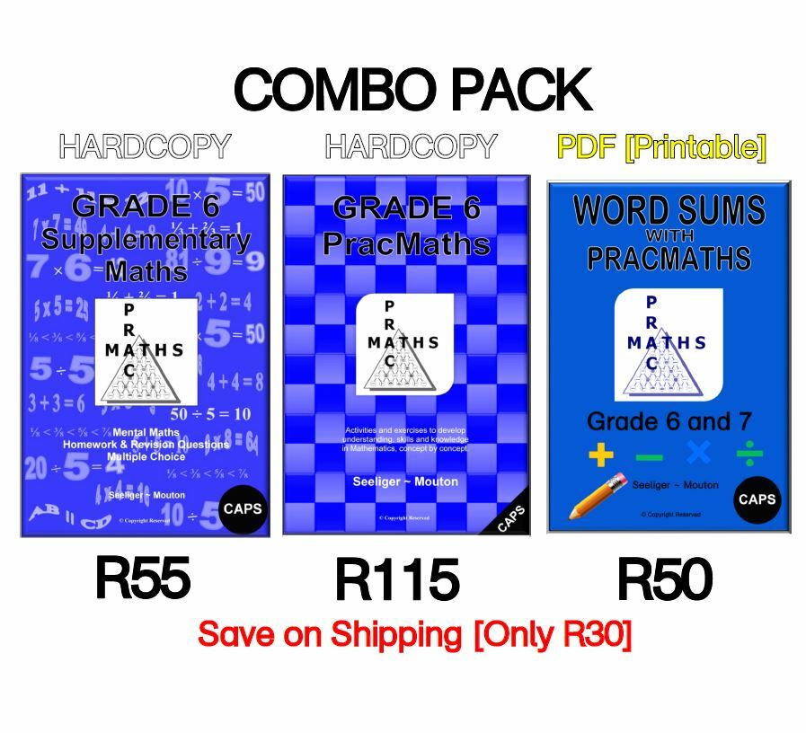 Grade 6 Mathematics Books + Memos