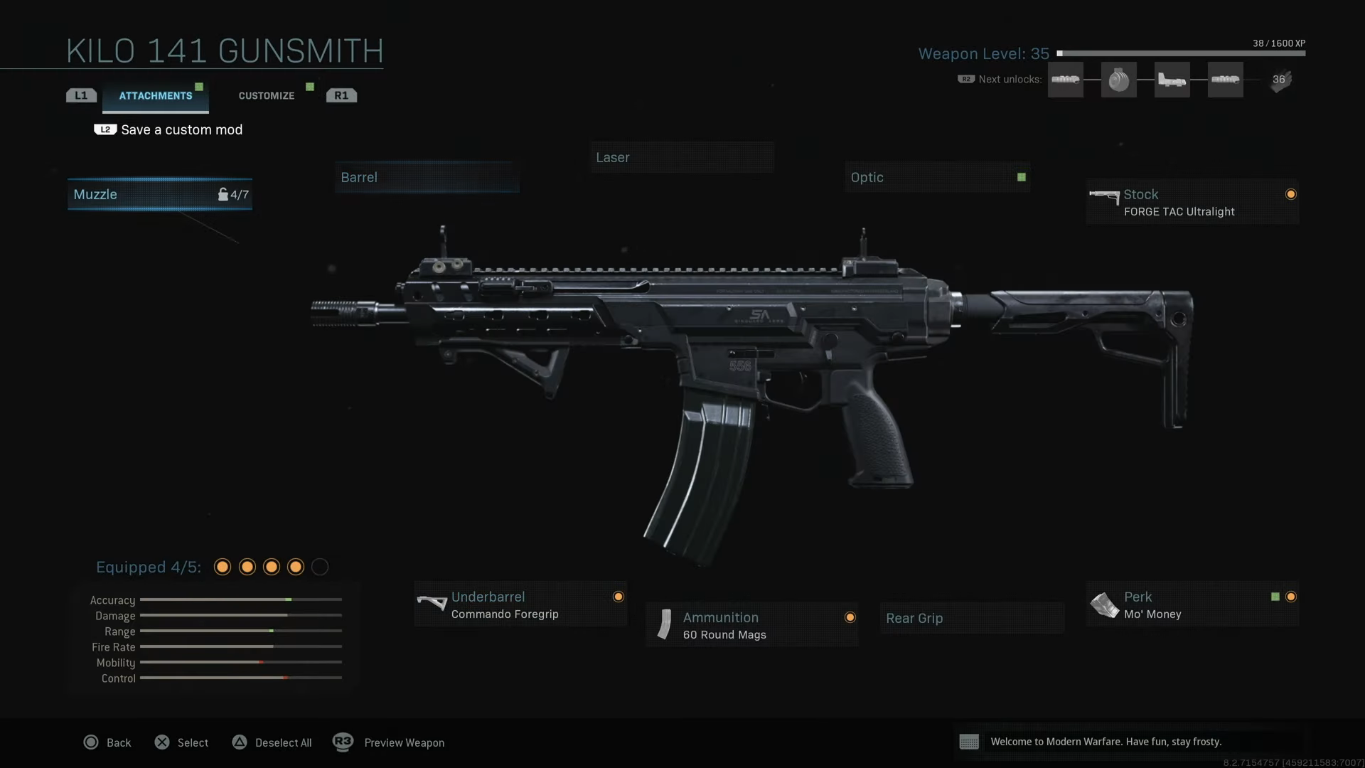 Weapon Leveling