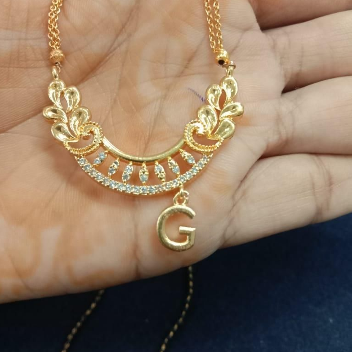 Mangalsutra With Initial Letter Of Your Husband S Name Certain communities like the bengali. mangalsutra with initial letter of your husband s name