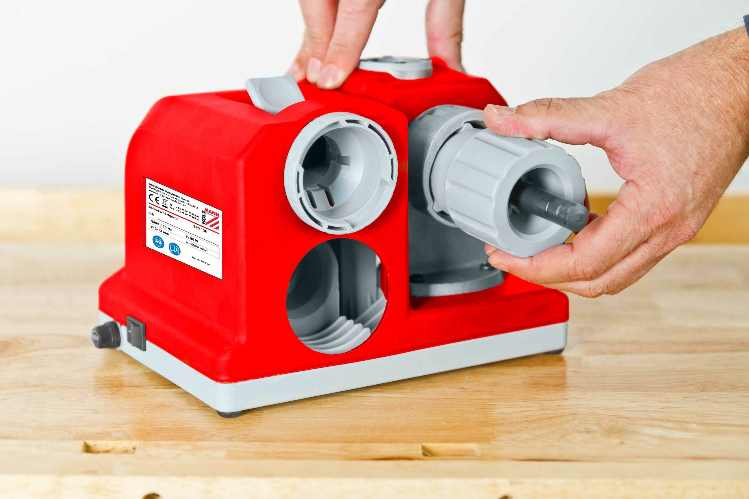 Holzmann BSG13E 230V Electric Drill Bit Sharpener 313mm ( Available with free of charge UK