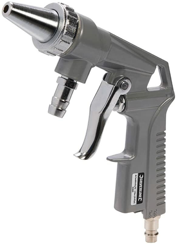 Silverline Air Sandblasting Kit 3 6 bar (43 87psi)