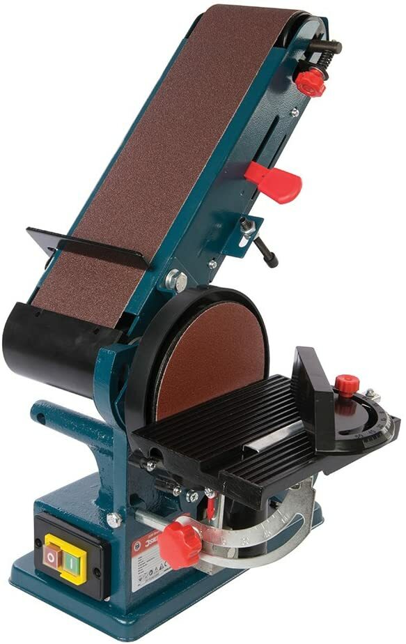 Silverline 350W BenchMounted 390mm Belt & 150mm Disc Sander 230V