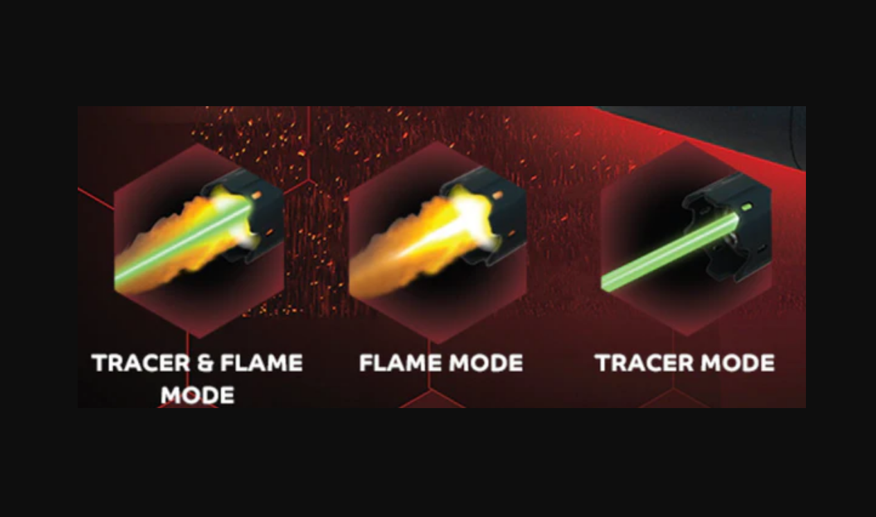 SPITFIRE - METAL TRACER FIRE UNIT FOR TRACER GEL BALLS GEL BLASTERS ...
