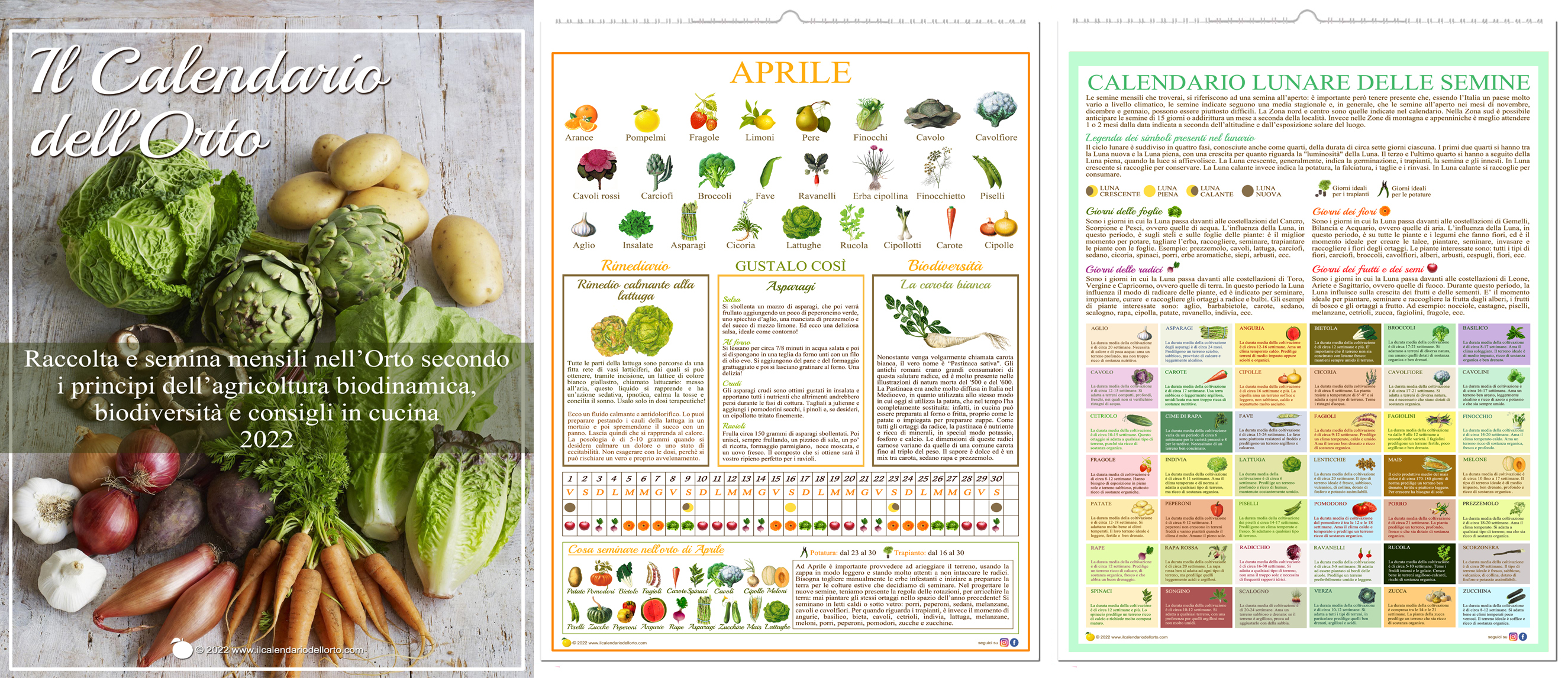 2022 nuova Calendario Delle Semine 2022 2 giugno calendario
