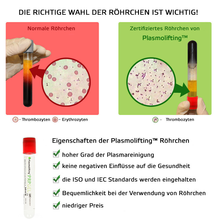 nicht_zertifizierte_Röhrchen_und_zertifizierte_Plasmolifting_Röhrchen_jpg