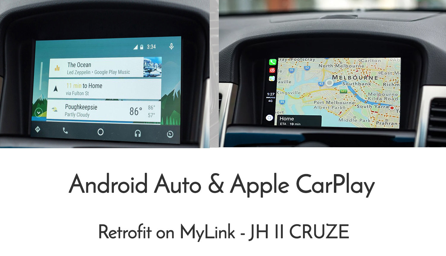 Carplay chevrolet cruze