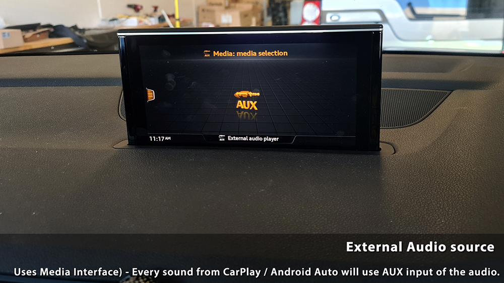 Audi Q7 4M 20152016 Apple CarPlay & Android Auto