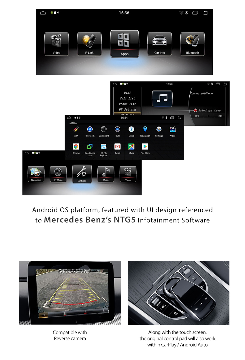 Carplay мерседес w204