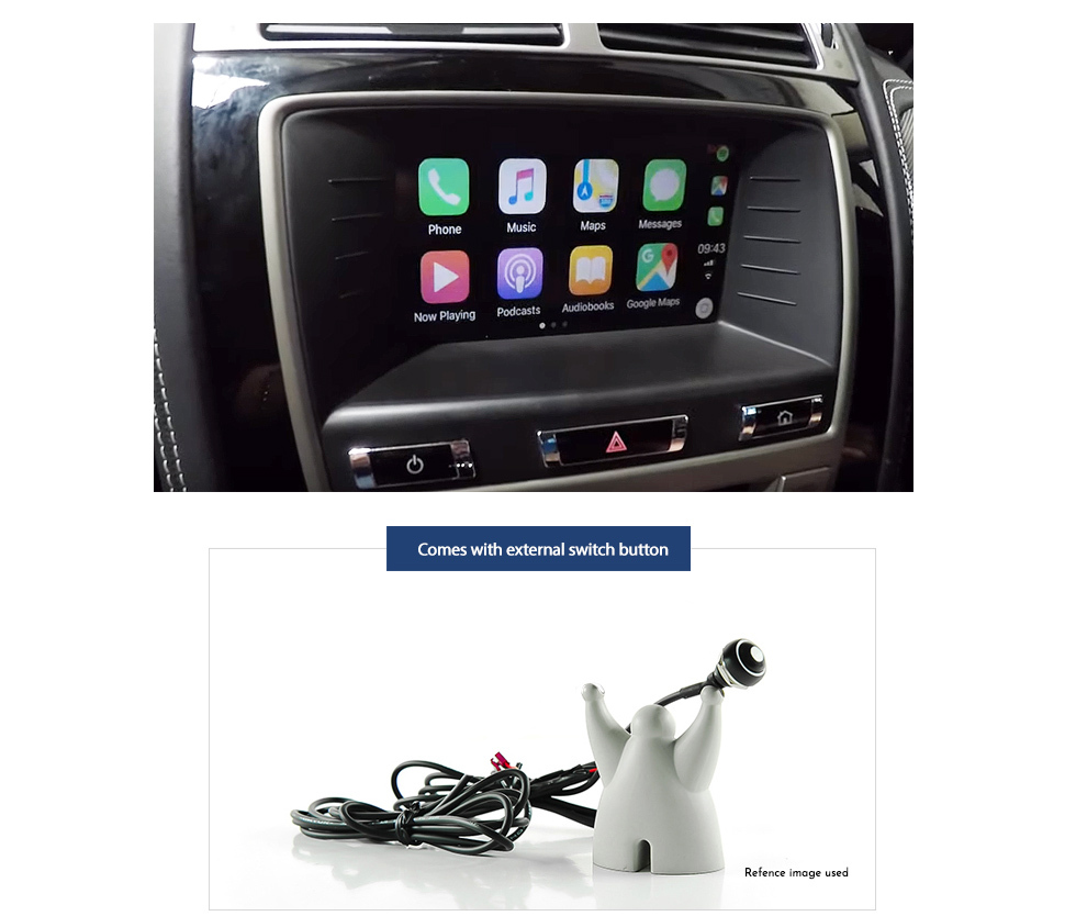 Jaguar XK/XKR (20092015) X150 Apple CarPlay & Android Auto Integration