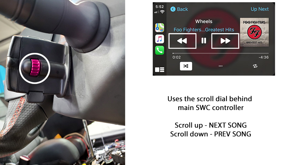 Renault Megane RLink I 2013 to 2017 Android Auto & Apple CarPlay