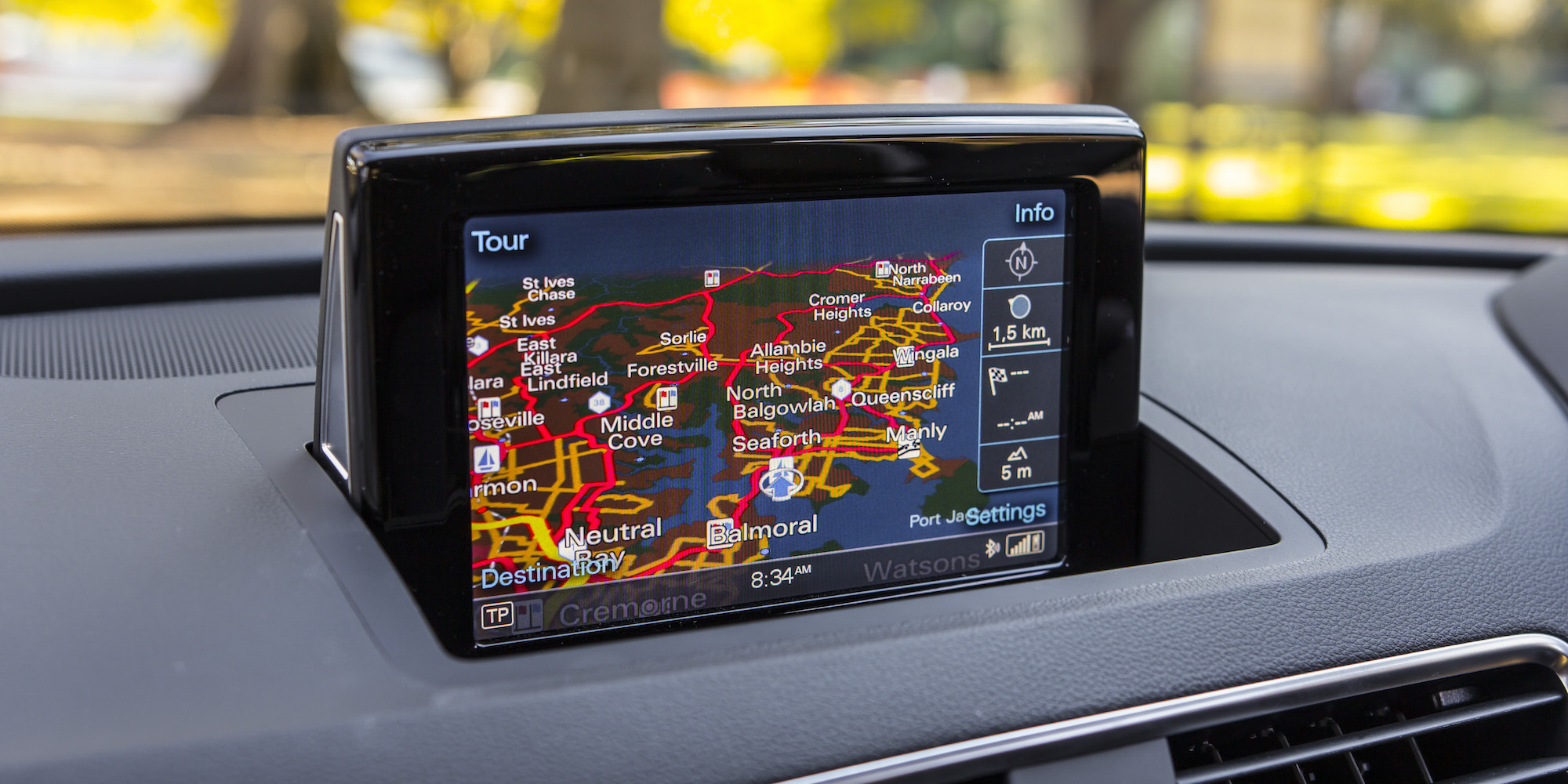 [TOUCH] Audi Q3 201218 Touch overlay Apple CarPlay & Android Auto