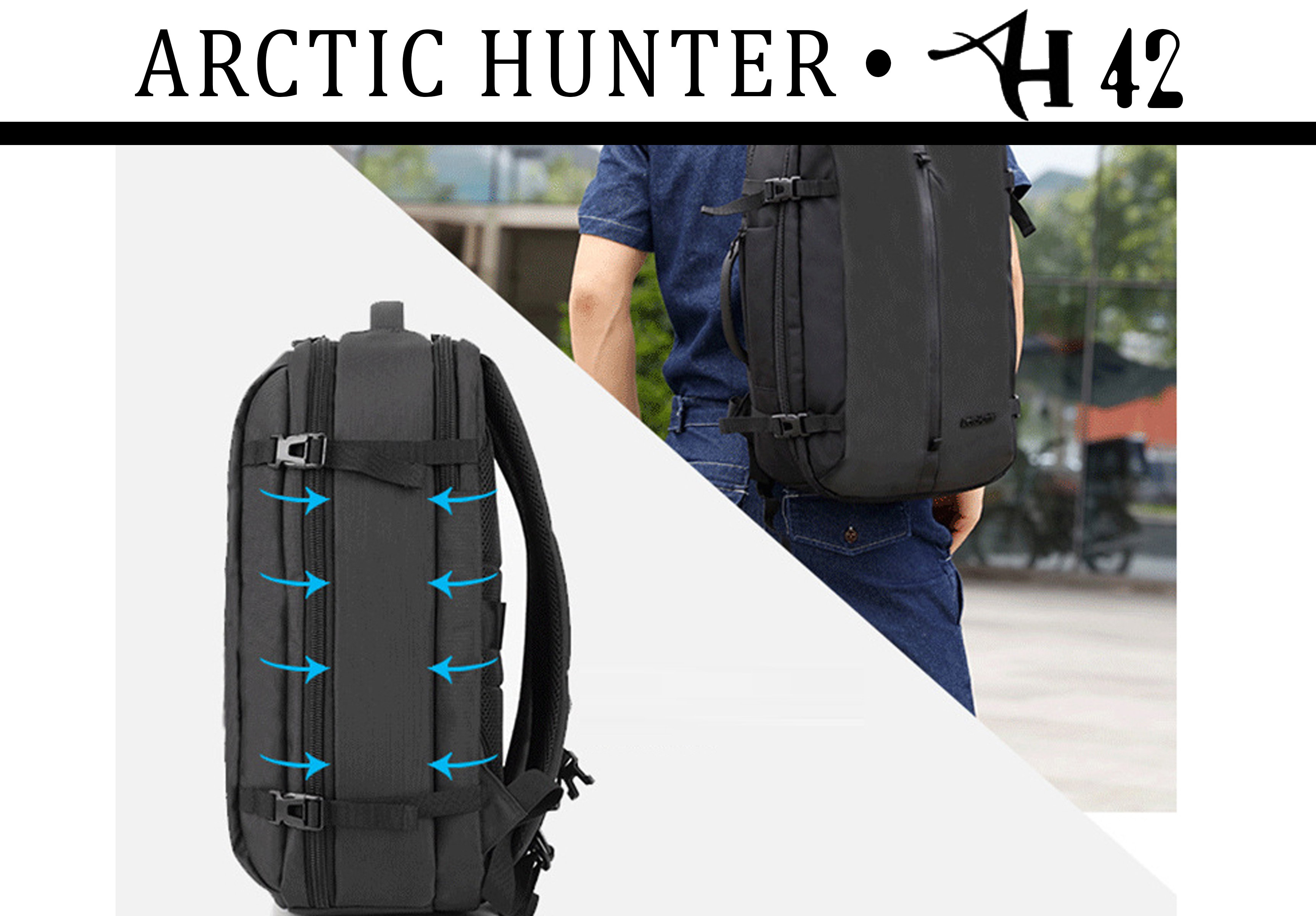 ARCTIC HUNTER AH42 BACKPACK (Reserve Now, Estimated Arrival late Mar.)