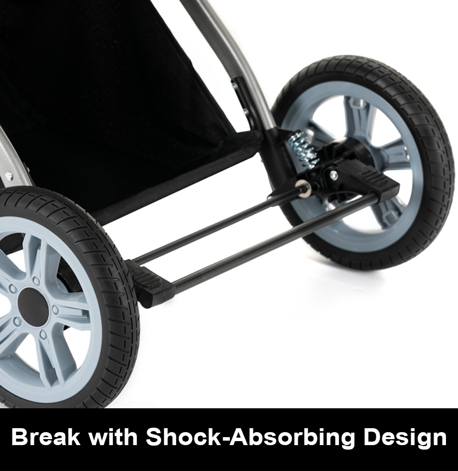 Flotti Azel Baby Stroller Reversible Handle Multiple Reclining Position