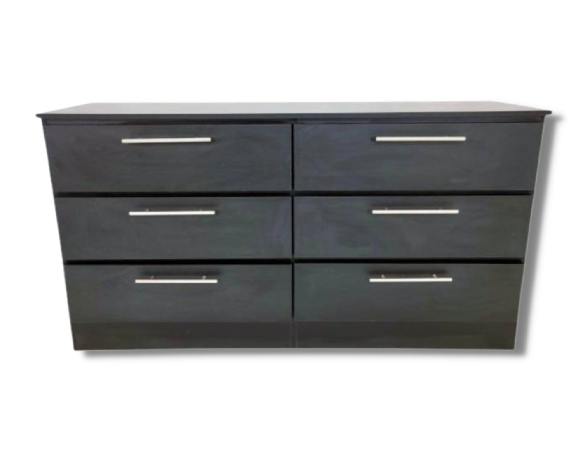 Dresser Rio Black 6 Drawers  The Mattress Top