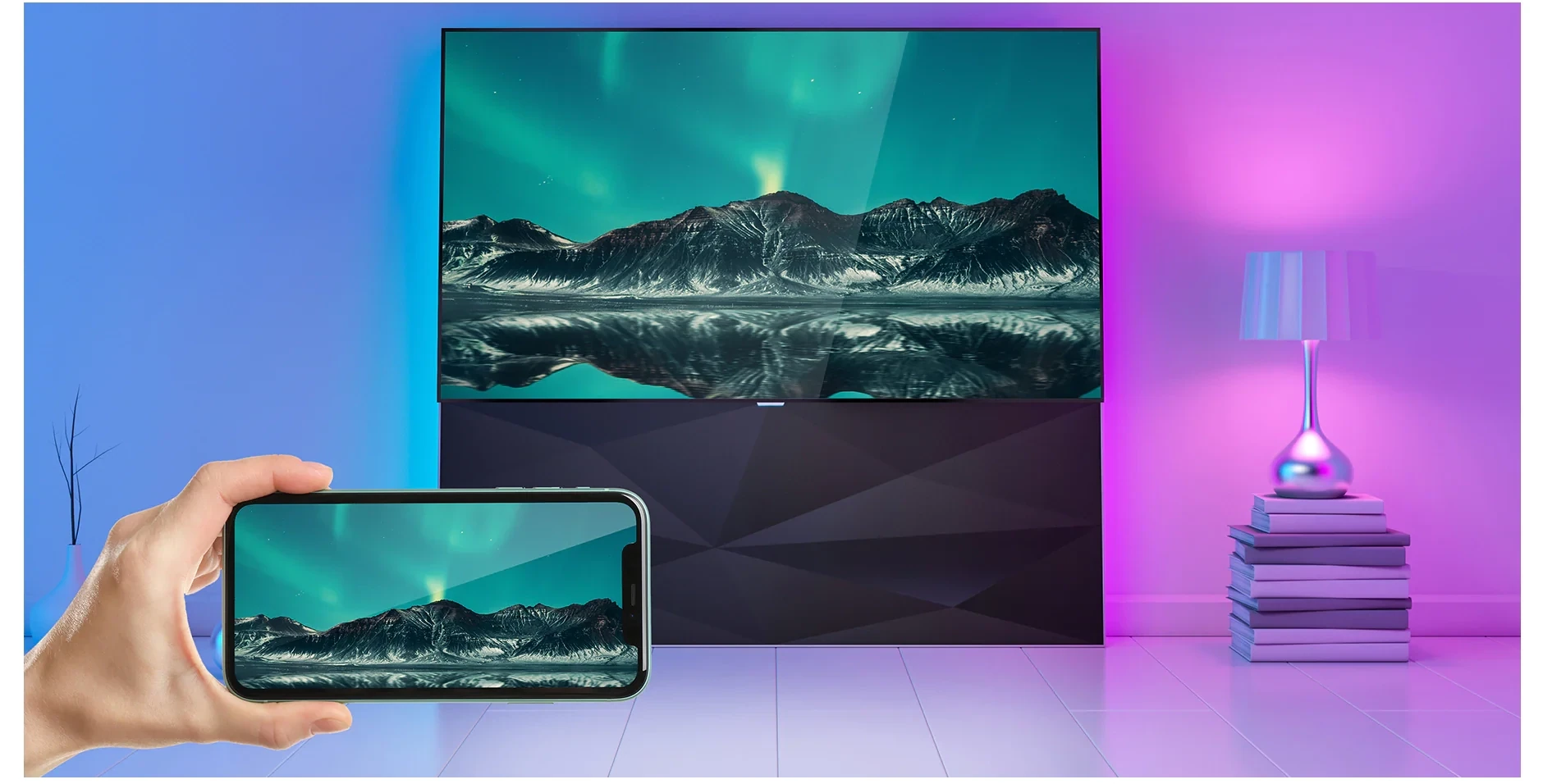 Chromecast eingebaut