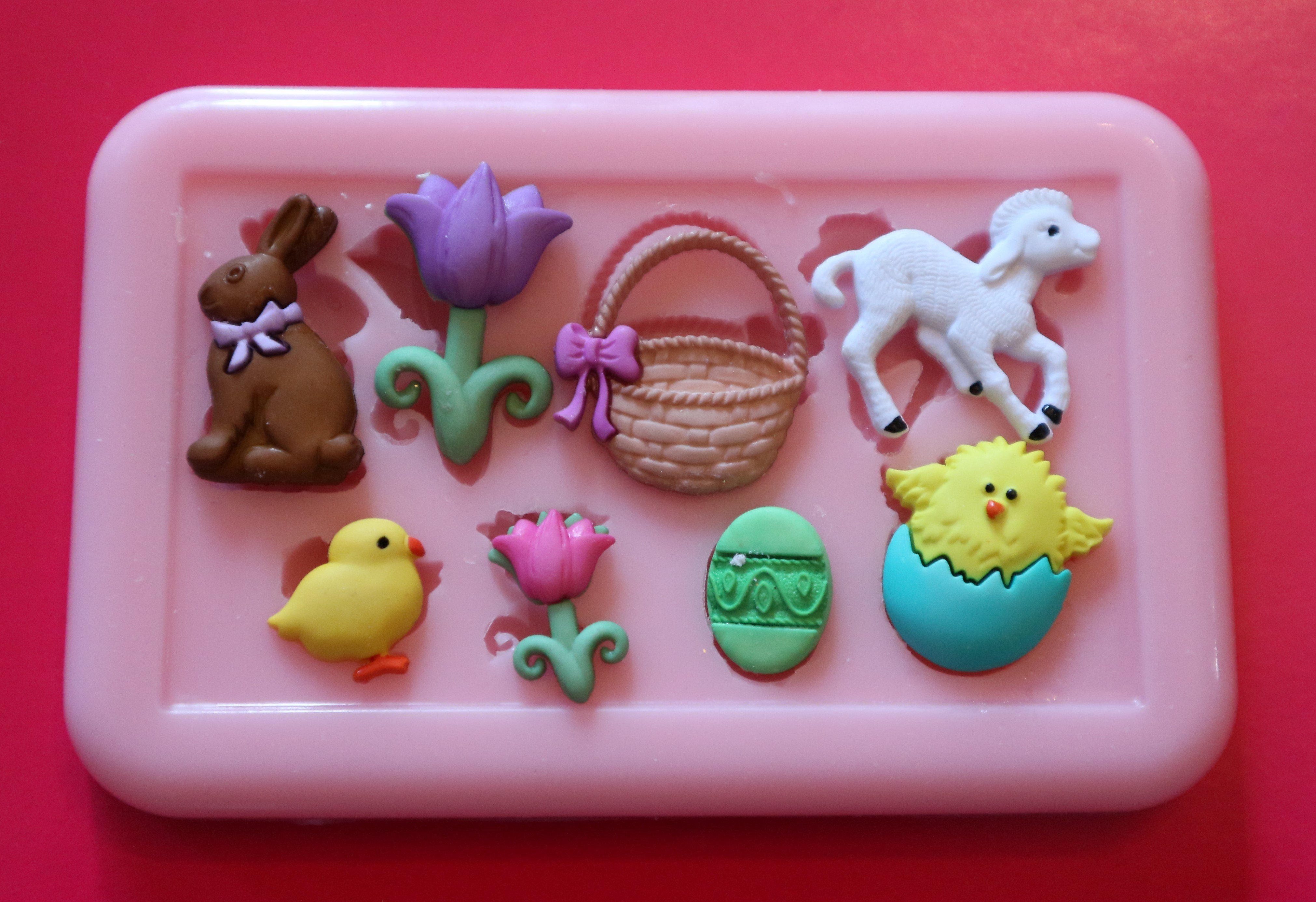 EASTER SET SILICONE MOULD