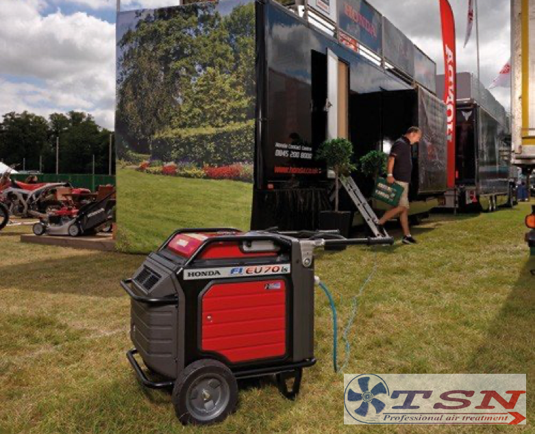 Groupe électrogène Inventer super insonorisé 7 kVA 24 amp 220/1