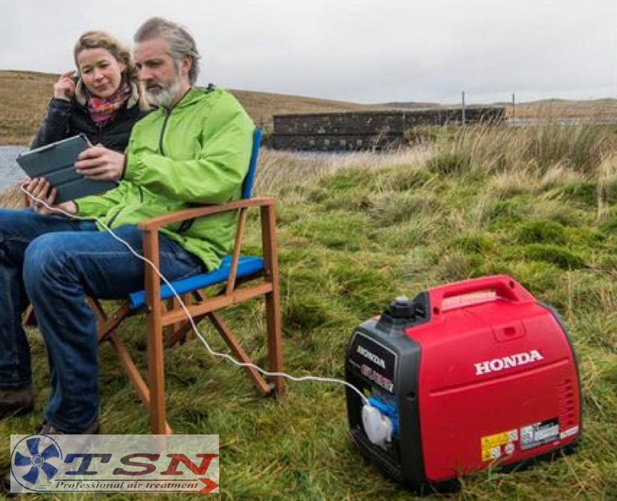 Groupe électrogène Inventer super insonorisé 2,2 kVA 7,8 amp 220/1