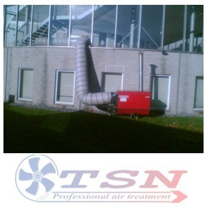 Générateur d'air chaud IMA185 chauffage bâtiment