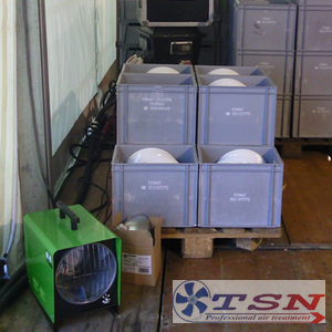 Canon gaz pour tente