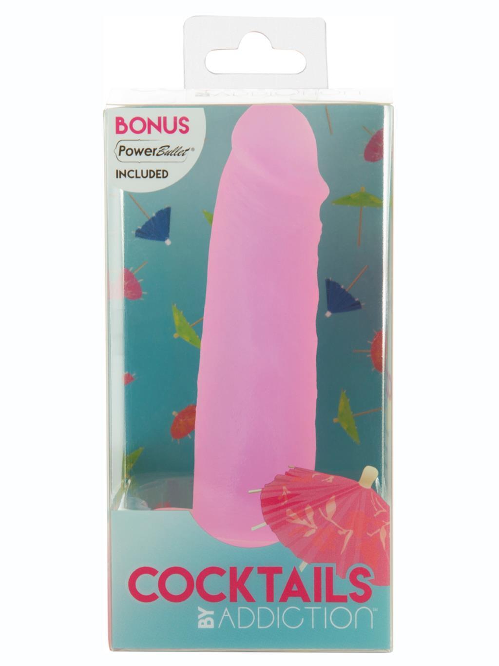 Swan Addiction Cocktails Dildo With Bonus Bullet | moodTime