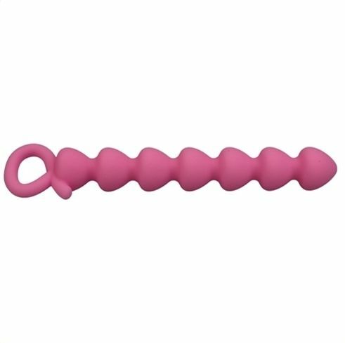 Quality Pink Silicone Anal Beads | moodTime