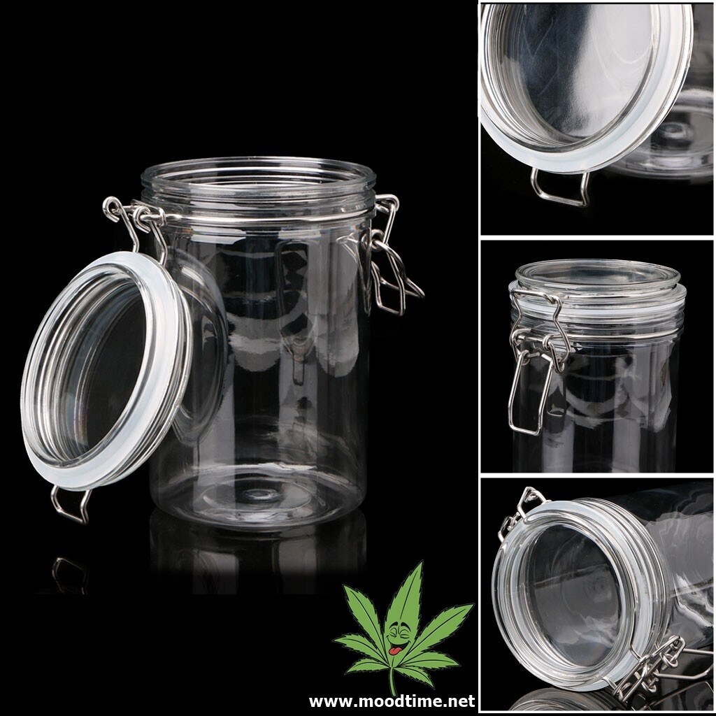 Airtight Glass Smell Proof Weed Storage Stash Jar