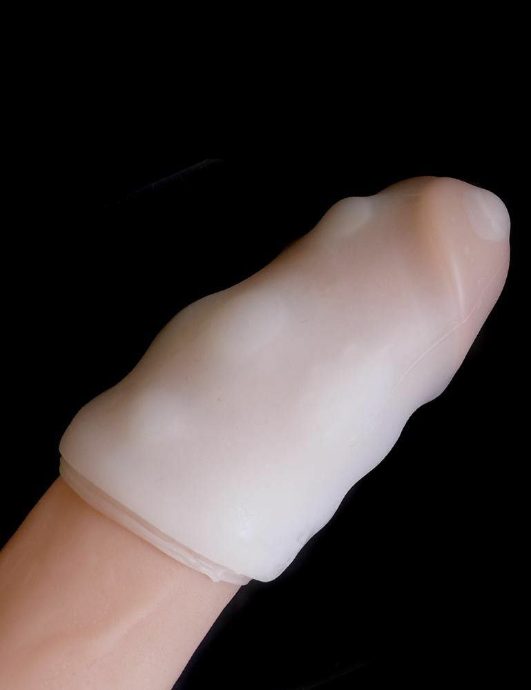 Male Masturbator Textured Egg Penis sleeve - moodtime