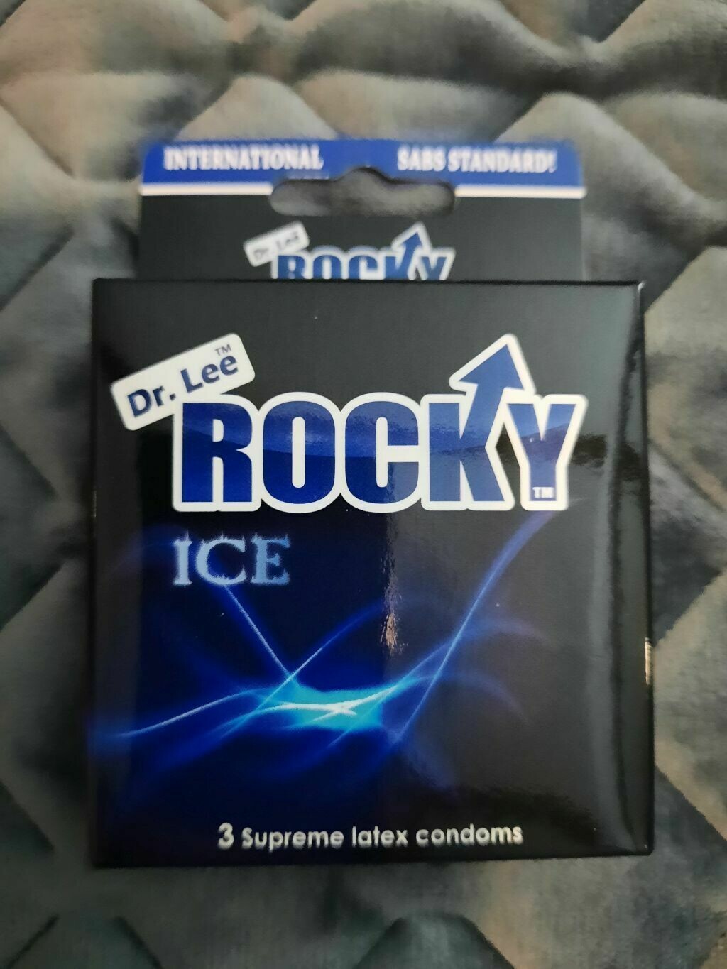 Rocky Ice Studded Condoms 3's | moodTime