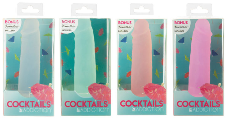 4 Swan Addiction Cocktail Dildo With Bonus Bullet | moodTime