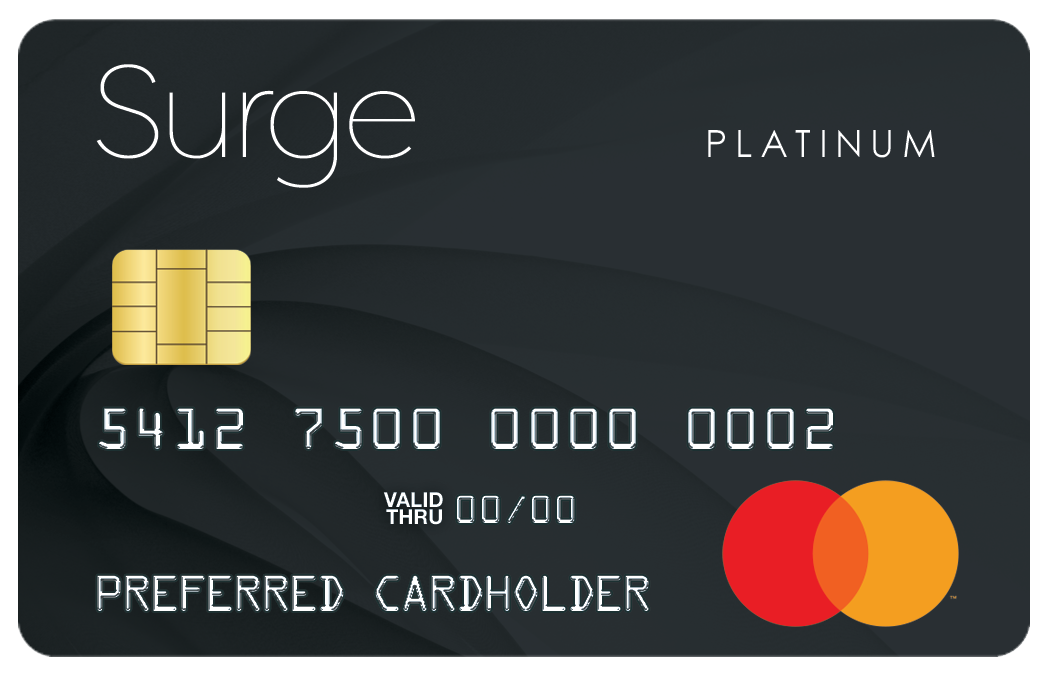 Surge® Platinum Mastercard®