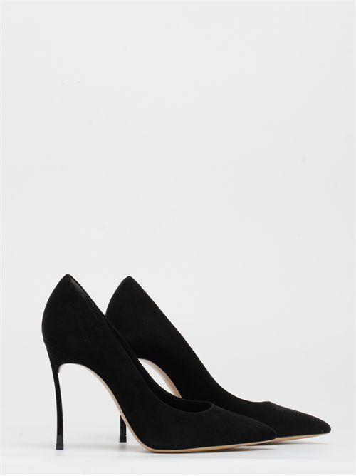 Decollete Bladè nero camoscio CASADEI | 1F915W100TCAMOS9000