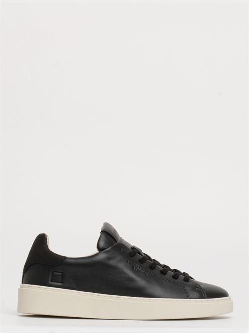 LEVANTE CALF BLACK - Sneakers bassa in pelle colore nero. D.A.T.E. | M431-LV-CABK