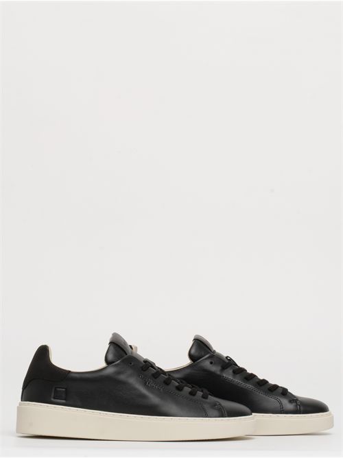 LEVANTE CALF BLACK - Sneakers bassa in pelle colore nero. D.A.T.E. | M431-LV-CABK