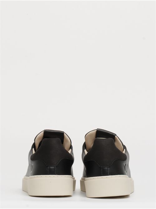 LEVANTE CALF BLACK - Sneakers bassa in pelle colore nero. D.A.T.E. | M431-LV-CABK