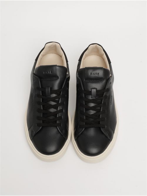 LEVANTE CALF BLACK - Sneakers bassa in pelle colore nero. D.A.T.E. | M431-LV-CABK