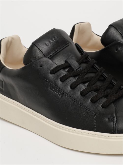 LEVANTE CALF BLACK - Sneakers bassa in pelle colore nero. D.A.T.E. | M431-LV-CABK