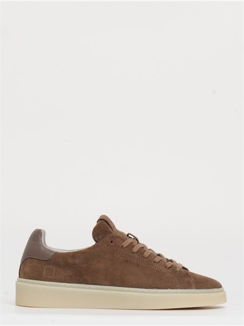 LEVANTE SUEDE TAUPE- Sneakers bassa in suede colore tortora D.A.T.E. | M431-LV-SDTA