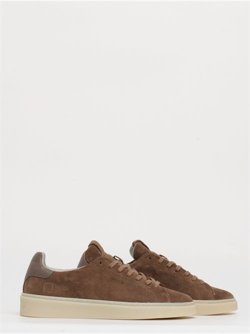 LEVANTE SUEDE TAUPE- Sneakers bassa in suede colore tortora D.A.T.E. | M431-LV-SDTA