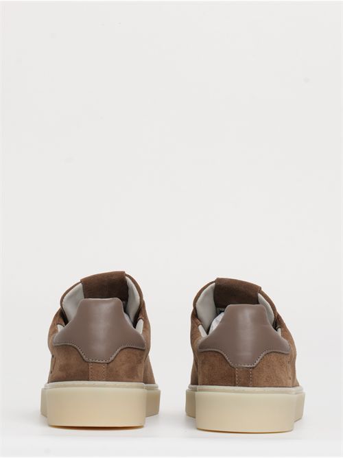LEVANTE SUEDE TAUPE- Sneakers bassa in suede colore tortora D.A.T.E. | M431-LV-SDTA