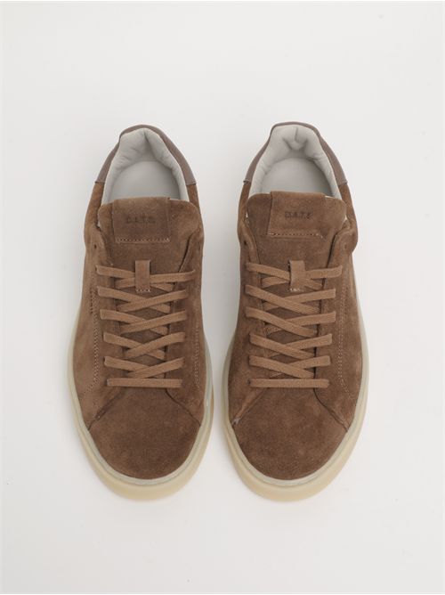 LEVANTE SUEDE TAUPE- Sneakers bassa in suede colore tortora D.A.T.E. | M431-LV-SDTA