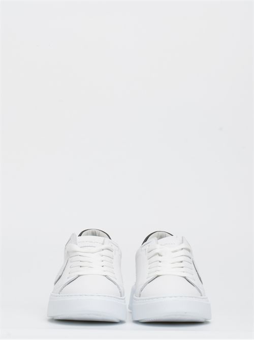 Sneaker bassa Temple donna - bianco e nero PHILIPPE MODEL | BTLDV010