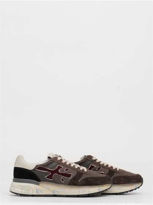 Sneakers Premiata Mick Marrone/rosso PREMIATA | MICK7714