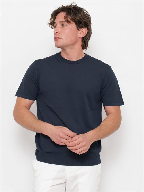 t-shirt blu notte DANIELE FIESOLI | DF 0307/23