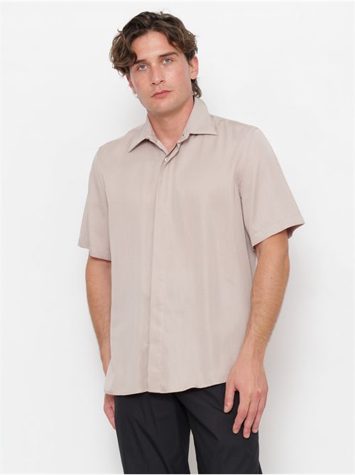 Camicia in lyocell di Low Brand -  Relaxed fit LOW BRAND | L1CSS256592N016