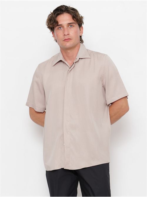 Camicia in lyocell di Low Brand -  Relaxed fit LOW BRAND | L1CSS256592N016