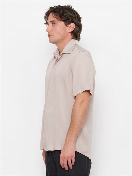 Camicia in lyocell di Low Brand -  Relaxed fit LOW BRAND | L1CSS256592N016