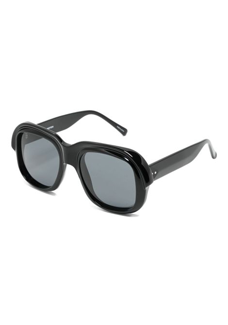 occhiali DRIES VAN NOTEN | Occhiali | DVN217C1SUNBLACK/NIKEL/GR