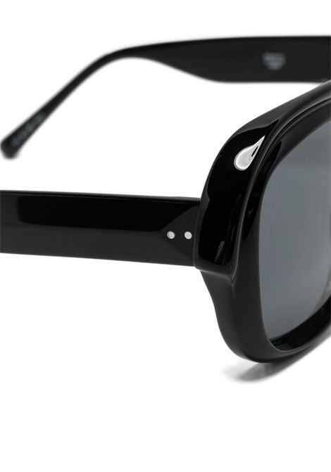 occhiali DRIES VAN NOTEN | Occhiali | DVN217C1SUNBLACK/NIKEL/GR