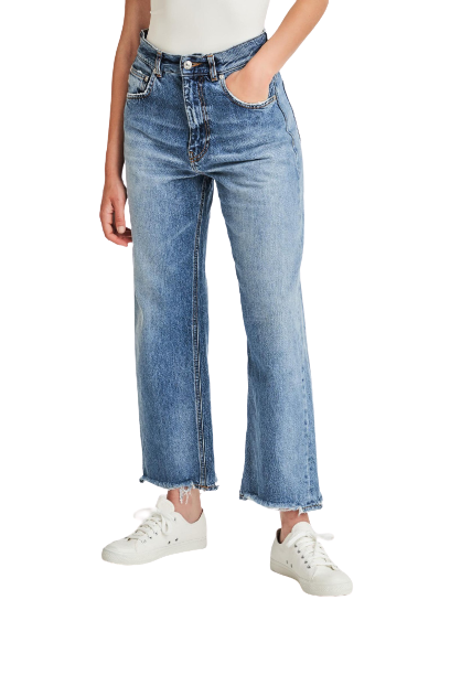 uma mid rise regular leg jeans - Grifoni - Face up Boutique